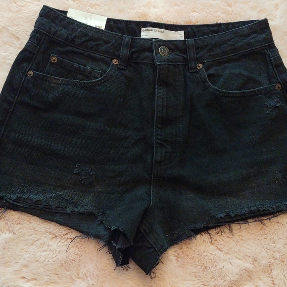 BNWT Garage Denim Festival Short - Black Gem - Picture 6 of 8